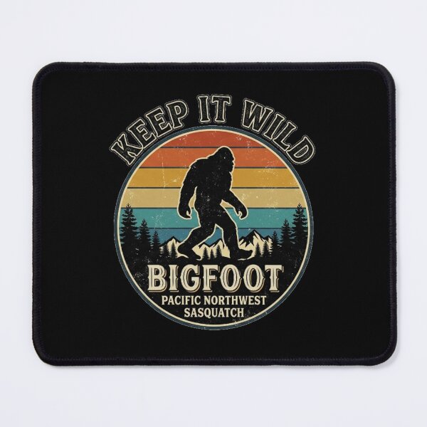 Item preview, Bigfoot Retro Distressed Cryptid Design designed and sold by chris-ellis-art.