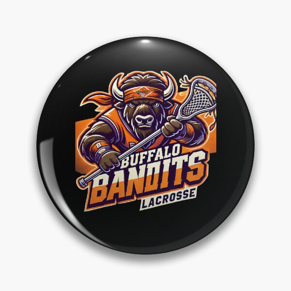 Item preview, Buffalo Bandits Lacrosse Sports Mascot Orange designed and sold by JevonCummerata.