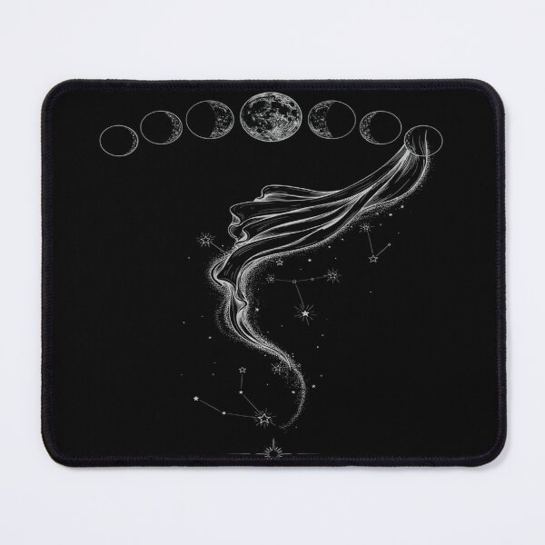 Item preview, Moon Phases Flow – Elegant Celestial Constellation Design designed and sold by Midnight Veil Designs.