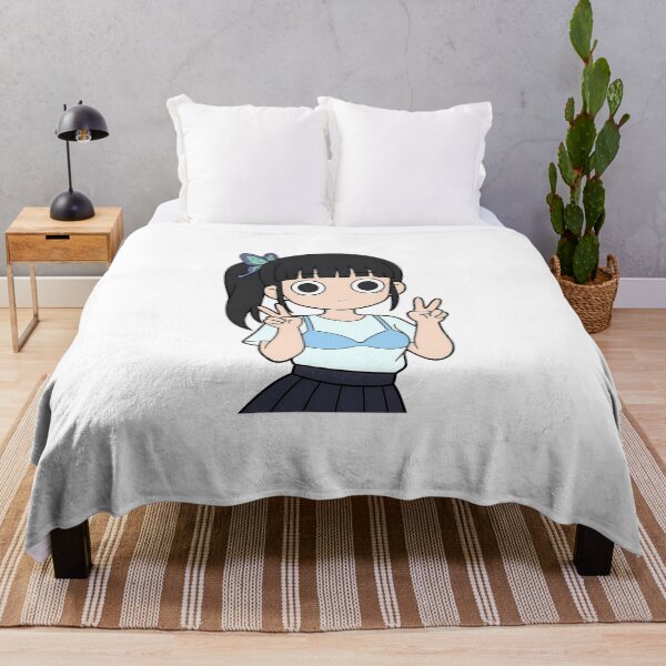 Item preview, Kanao Tsuyuri Demon Slayer Casual Blue Peace Pose designed and sold by Dashsopaner.