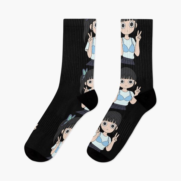 Item preview, Kanao Tsuyuri Demon Slayer Casual Blue Peace Pose designed and sold by Dashsopaner.