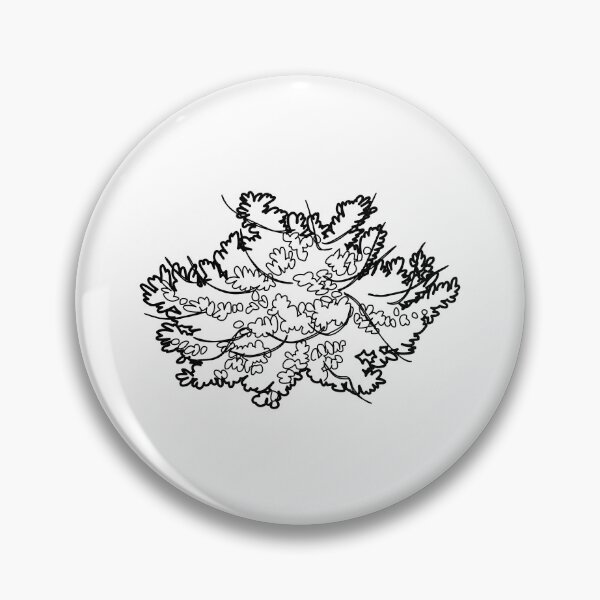 Item preview, Bush top view landscape plan symbol hand drawn architectural low shrub and groundcover sketch for garden design designed and sold by zanaxxer.