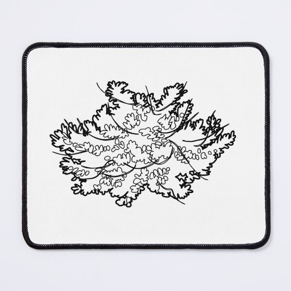 Item preview, Bush top view landscape plan symbol hand drawn architectural low shrub and groundcover sketch for garden design designed and sold by zanaxxer.