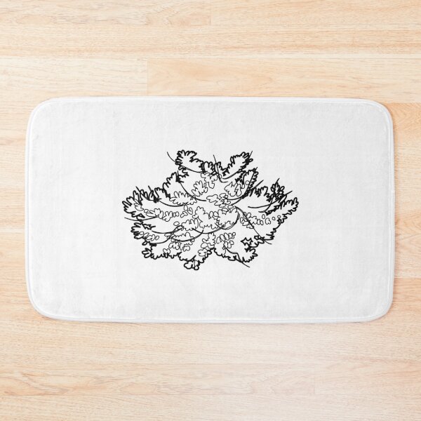 Item preview, Bush top view landscape plan symbol hand drawn architectural low shrub and groundcover sketch for garden design designed and sold by zanaxxer.