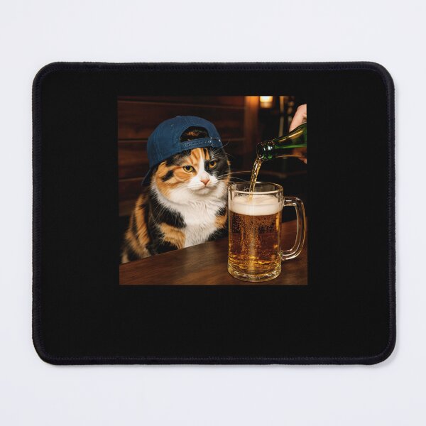 Item preview, Cat Beer Y2k Vintage 90s Funny Meme designed and sold by charoen-design.