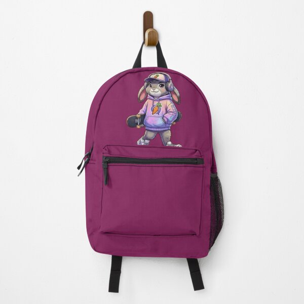 Item preview, Cool Pastel Skater Bunny Art designed and sold by Northern Glow Art.