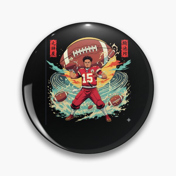 Item preview, Samurai Football Quarterback Athlete Number 15 designed and sold by JevonCummerata.