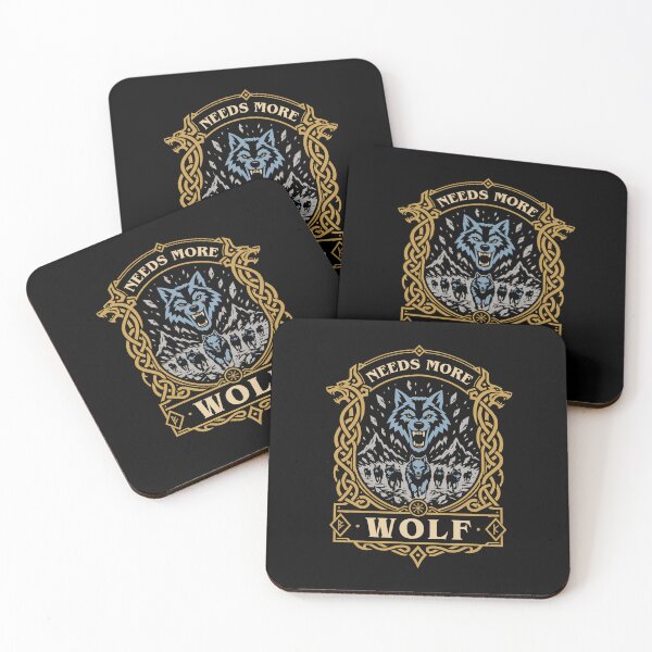 Item preview, Needs More Wolf Wargaming designed and sold by pixeptional.