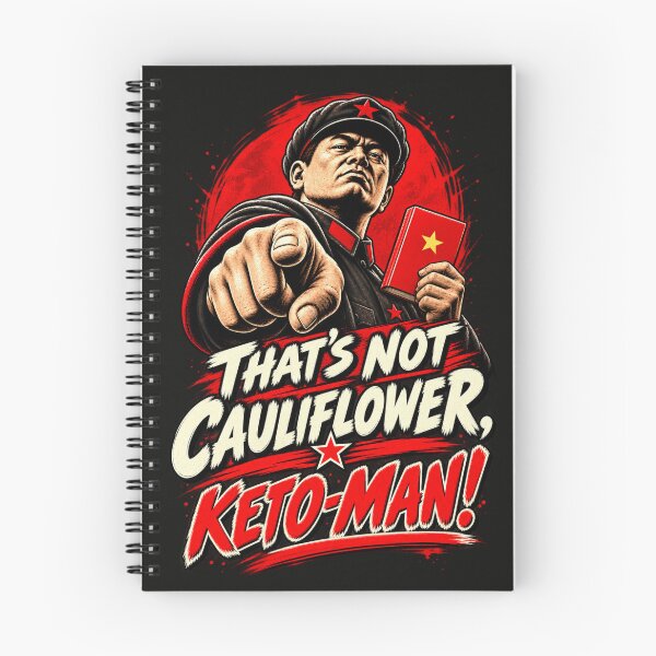 Item preview, That’s Not Cauliflower, Keto-Man! — The Carb Commissar Knows designed and sold by Sanctum Icons.