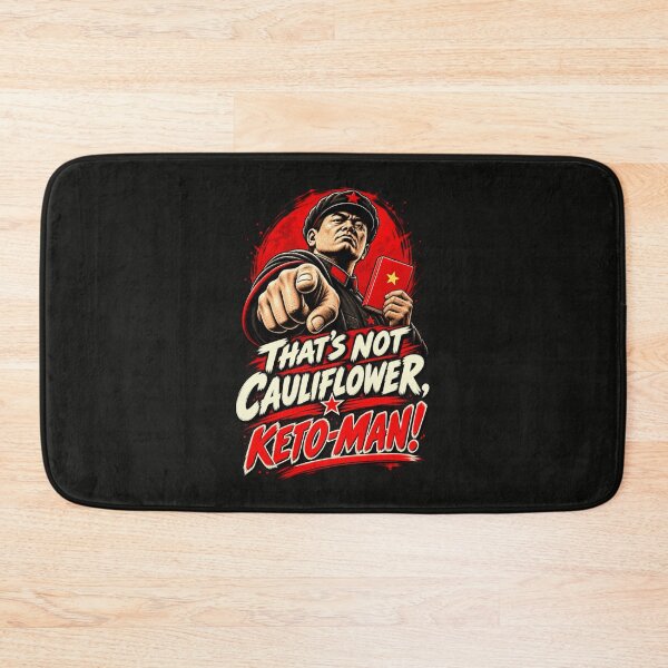 Item preview, That’s Not Cauliflower, Keto-Man! — The Carb Commissar Knows designed and sold by Sanctum Icons.