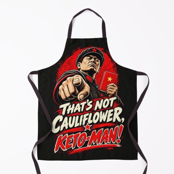 Item preview, That’s Not Cauliflower, Keto-Man! — The Carb Commissar Knows designed and sold by Sanctum Icons.