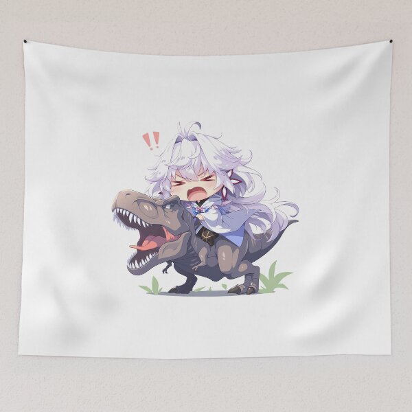 Item preview, Caster Merlin Fate Grand Order Surprised Dinosaur Escape designed and sold by Dashsopaner.
