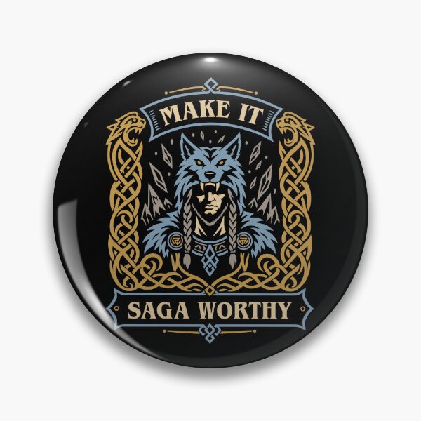 Item preview, Make it Saga Worthy Wolves Wargaming designed and sold by pixeptional.