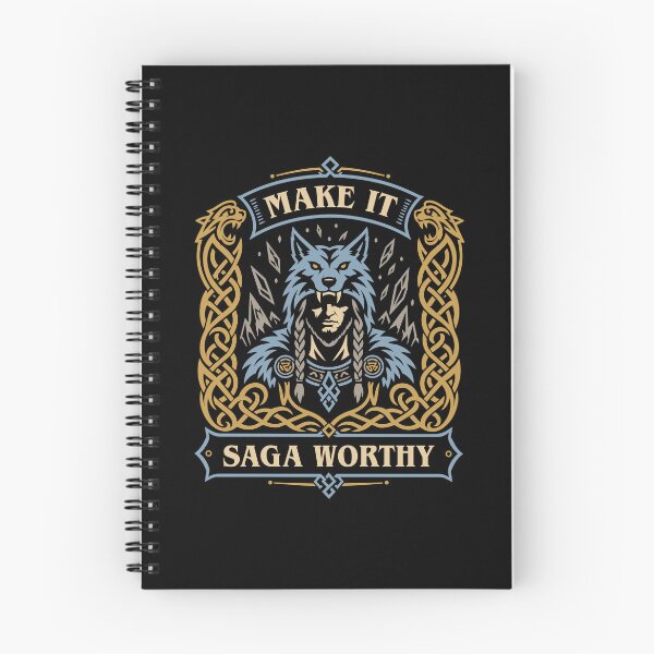 Item preview, Make it Saga Worthy Wolves Wargaming designed and sold by pixeptional.