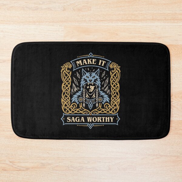 Item preview, Make it Saga Worthy Wolves Wargaming designed and sold by pixeptional.