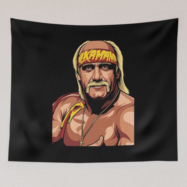 Item preview, Hulk Hogan Vector Art designed and sold by Rusdiii.