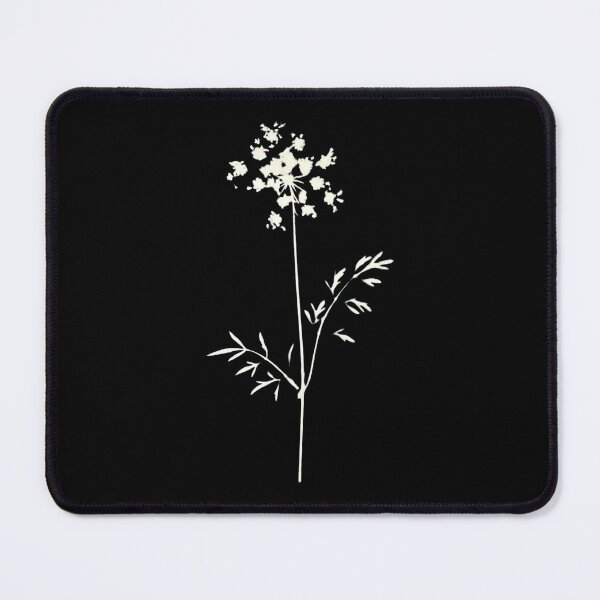 Item preview, Queen Anne’s Lace Botanical Art — Original Cyanotype Wildflower designed and sold by The Snarky Ph.D.: A Study in Botanicals .