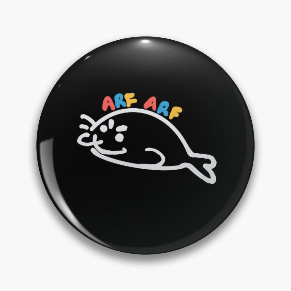 Item preview, ARF ARF! Cheeky seal - multicoloured  designed and sold by MileAMinBrain.