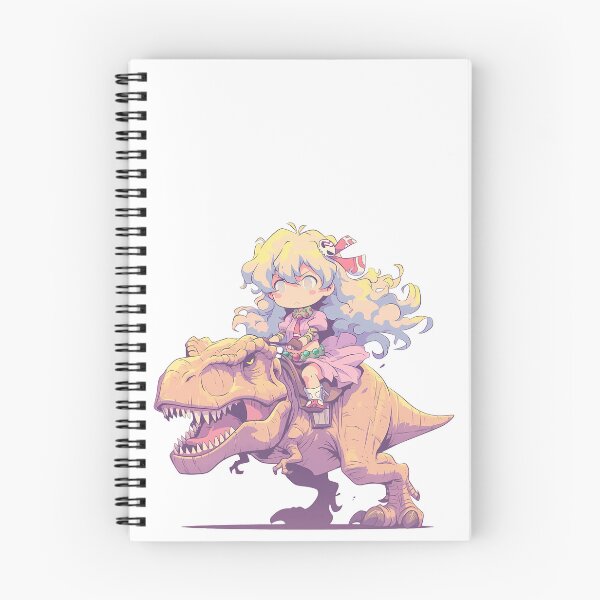 Item preview, Nia Teppelin Gurren Lagann Pastel Dinosaur Adventure designed and sold by Dashsopaner.