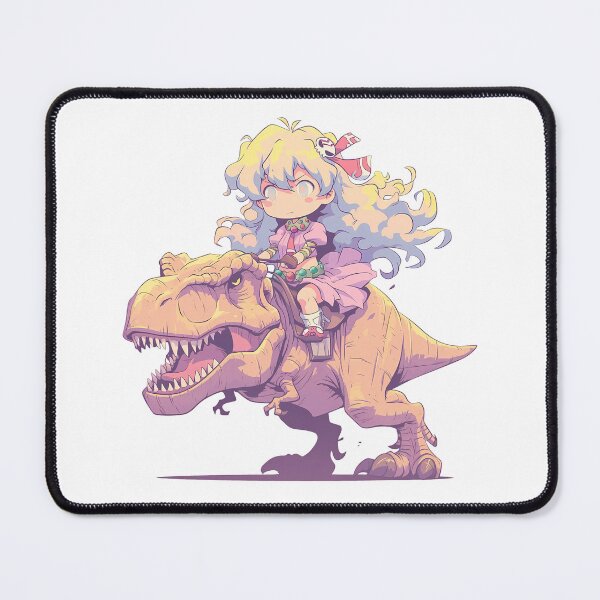 Item preview, Nia Teppelin Gurren Lagann Pastel Dinosaur Adventure designed and sold by Dashsopaner.