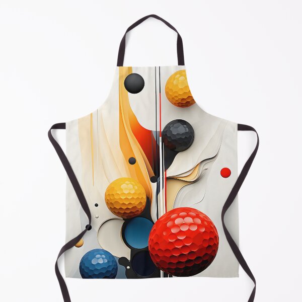 Item preview, Retro Futuristic Geometric Spheres – Mid Century Modern Abstract Art designed and sold by GutyzDesignsES.
