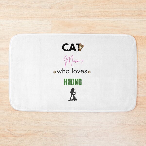 Item preview, Cat Mom Who Loves Hiking designed and sold by PawFitt.