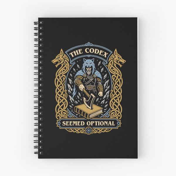 Item preview, The Codex Seemed Optional Funny Wargaming designed and sold by pixeptional.