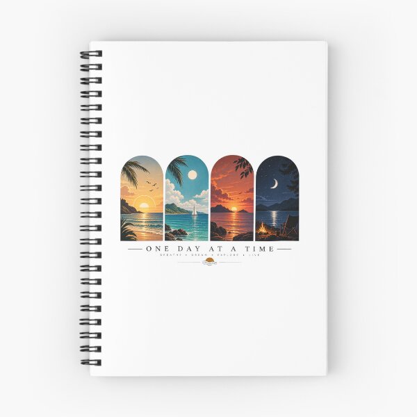 Item preview, One Day at a Time – Tropical Seaside Escape designed and sold by Prime_1.