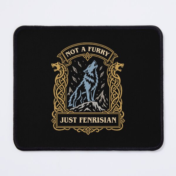 Item preview, Not a Furry Just Fenrisian Funny Wargaming designed and sold by pixeptional.