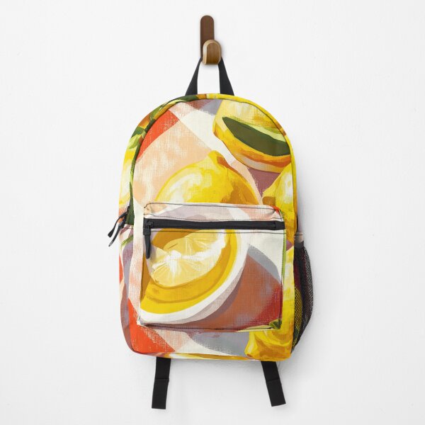 Item preview, Retro Lemon Picnic – Italian Summer Citrus Kitchen Art designed and sold by GutyzDesignsES.
