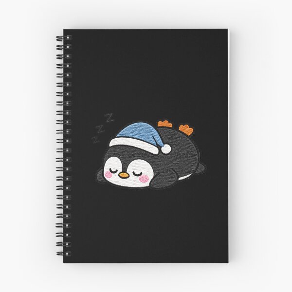 Item preview, Sleepy Penguin Kawaii Embroidery Patch Illustration designed and sold by ColorSplash123.