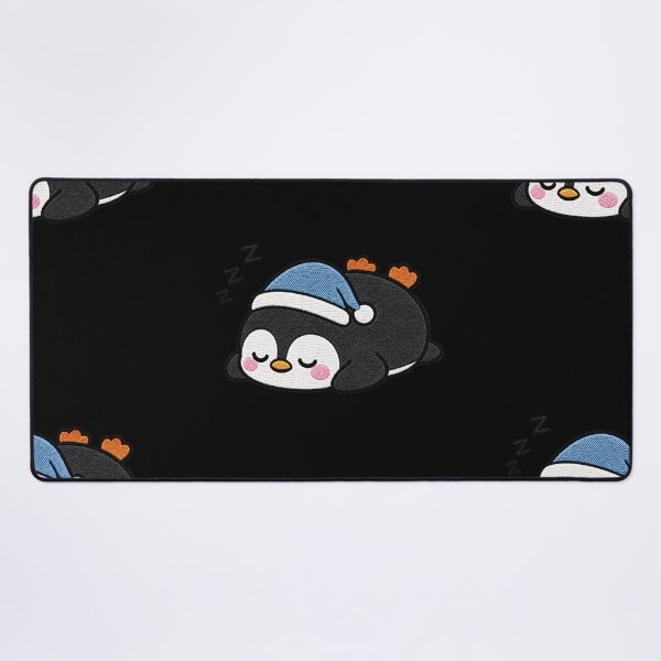 Item preview, Sleepy Penguin Kawaii Embroidery Patch Illustration designed and sold by ColorSplash123.
