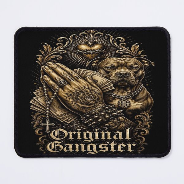 Item preview, Original Gangster Pitbull Praying Hands. designed and sold by BaddieNz.