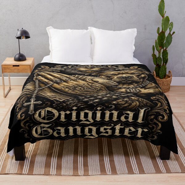 Item preview, Original Gangster Pitbull Praying Hands. designed and sold by BaddieNz.