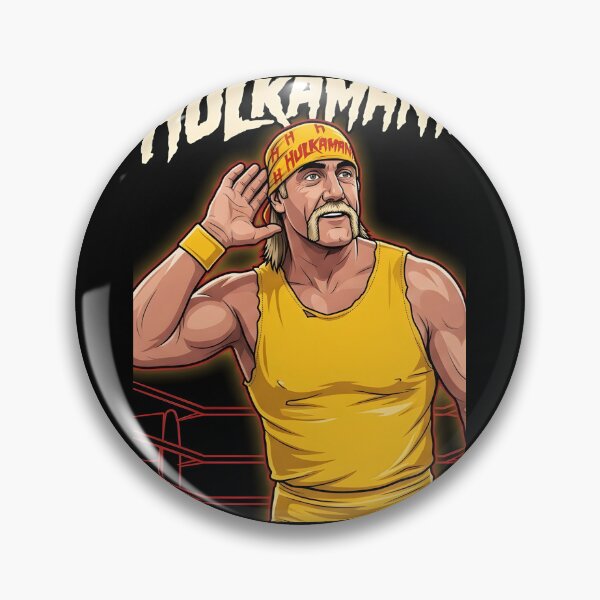 Item preview, Hulk Hogan Vector Art designed and sold by Rusdiii.