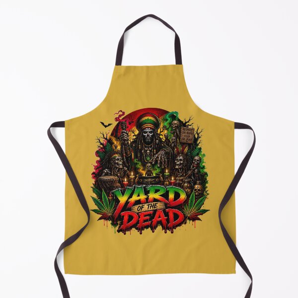 Item preview, Yard of the Dead - Reggae Voodoo Shaman & Skull Artwork designed and sold by digitalbob60.