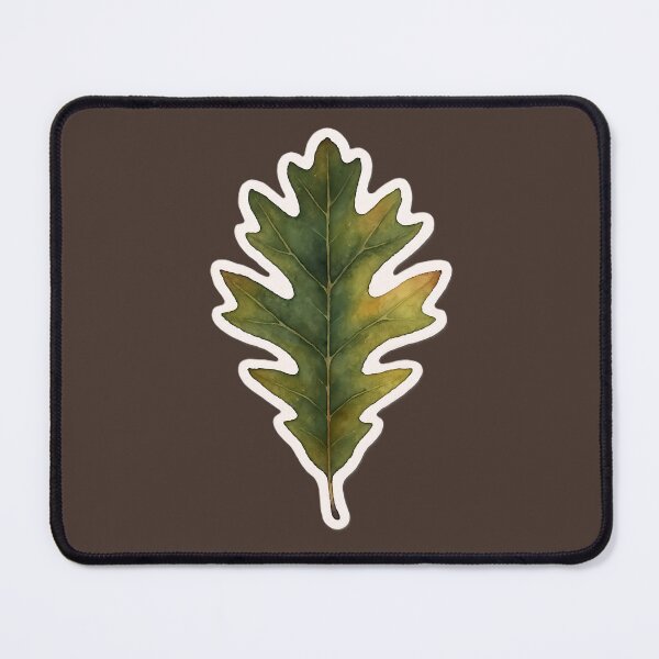 Item preview, Watercolor Botanical Leaves Nature Inspired Collection: Black Oak designed and sold by PinUpPizzazz.