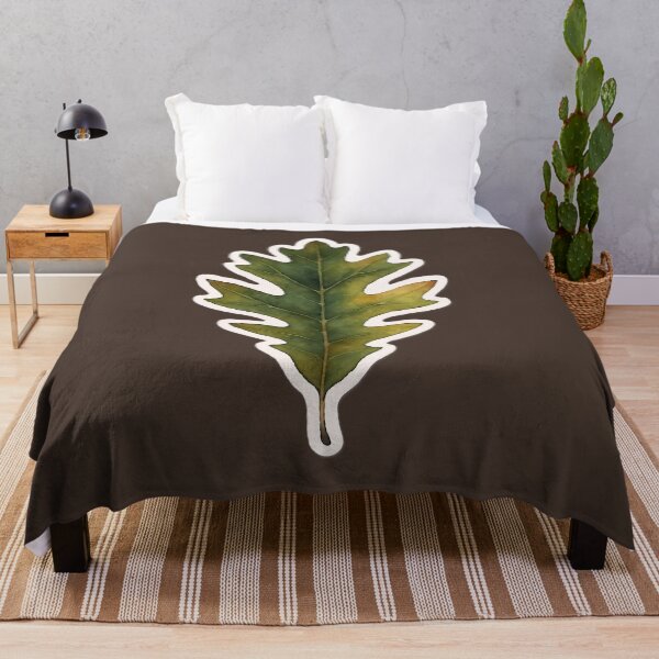 Item preview, Watercolor Botanical Leaves Nature Inspired Collection: Black Oak designed and sold by PinUpPizzazz.