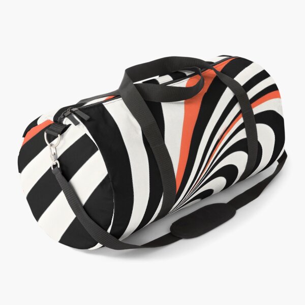 Item preview, Hypnotic Optical Illusion Spiral – Black White Red Op Art Vortex designed and sold by GutyzDesignsES.