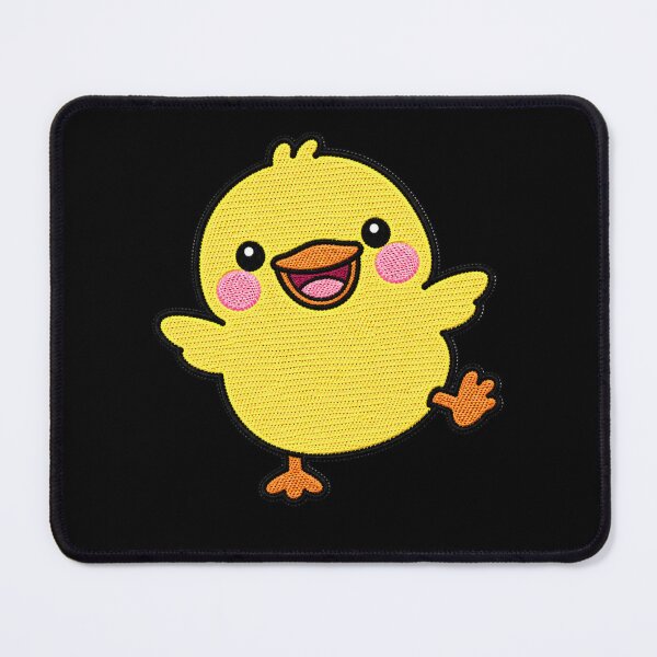 Item preview, Silly Duck Kawaii Embroidery Patch Illustration designed and sold by ColorSplash123.