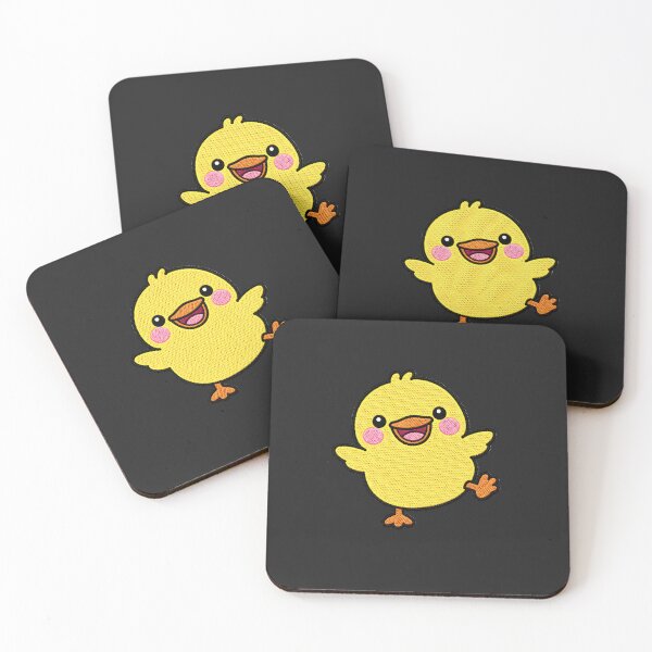 Item preview, Silly Duck Kawaii Embroidery Patch Illustration designed and sold by ColorSplash123.