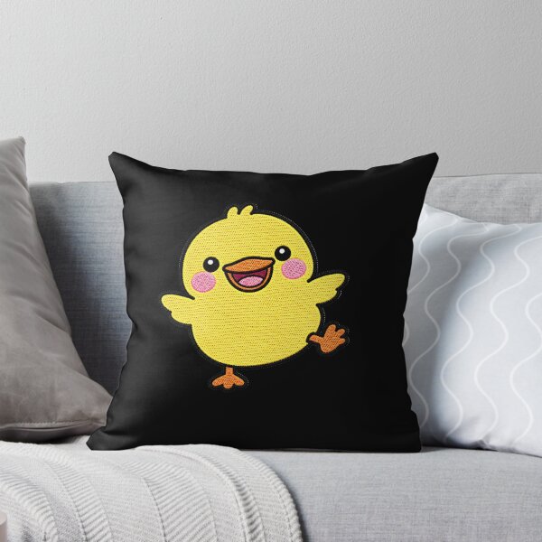 Item preview, Silly Duck Kawaii Embroidery Patch Illustration designed and sold by ColorSplash123.