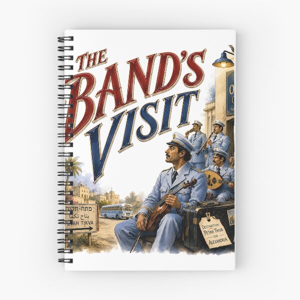 Item preview, The Band's Visit the Musical designed and sold by Lyric Vault - Rock on.