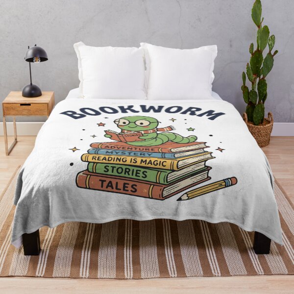 Item preview, Cute Bookworm Reading Is Magic Book Lover designed and sold by AmberlightArt.