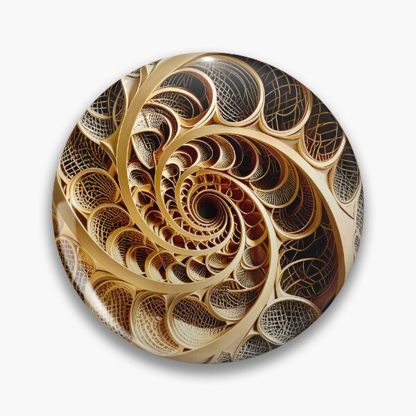 Item preview, Intricate Wooden Spiral Design designed and sold by Vicky Brago-Mitchell®.