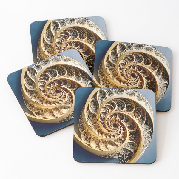 Item preview, Intricate Wooden Spiral Design designed and sold by Vicky Brago-Mitchell®.
