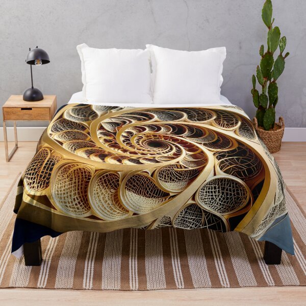 Item preview, Intricate Wooden Spiral Design designed and sold by Vicky Brago-Mitchell®.