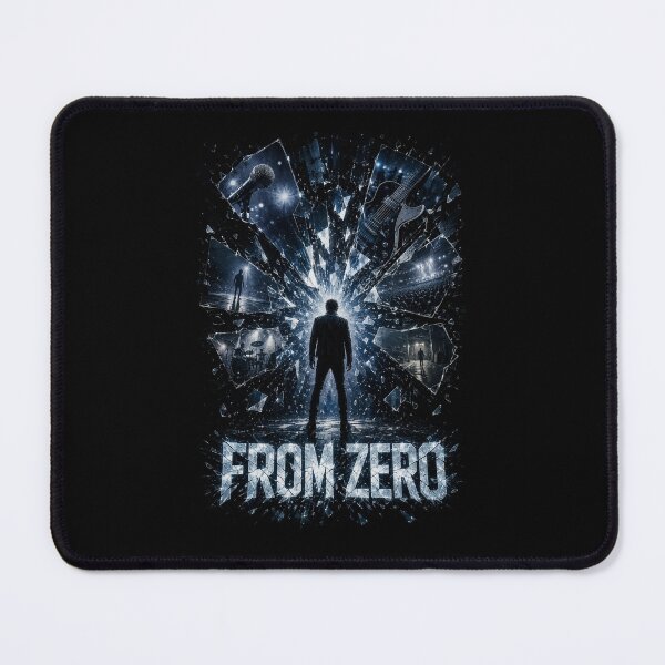 Item preview, From Zero Linkin Era Tribute Fan Art | Unshatter Park Rock Comeback Poster designed and sold by Fanverse Merchandise.