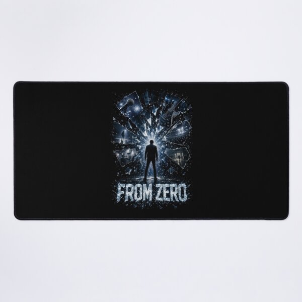 Item preview, From Zero Linkin Era Tribute Fan Art | Unshatter Park Rock Comeback Poster designed and sold by Fanverse Merchandise.
