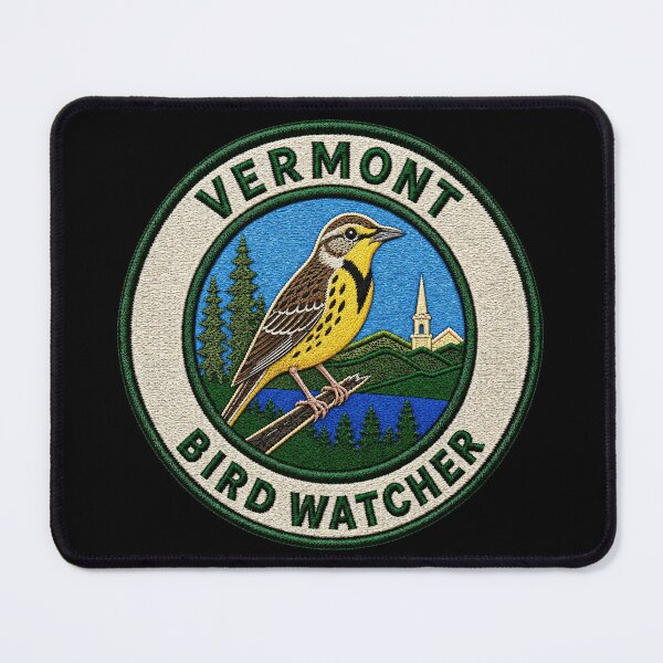 Item preview, Vermont Bird Watcher – Eastern Meadowlark Patch designed and sold by The-Drip-Studio.